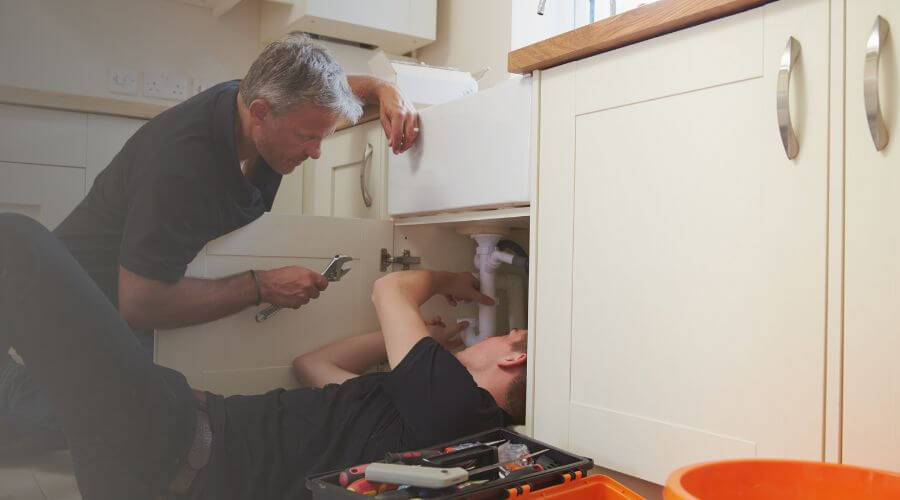 Professional burst pipe repair services in Poth, TX